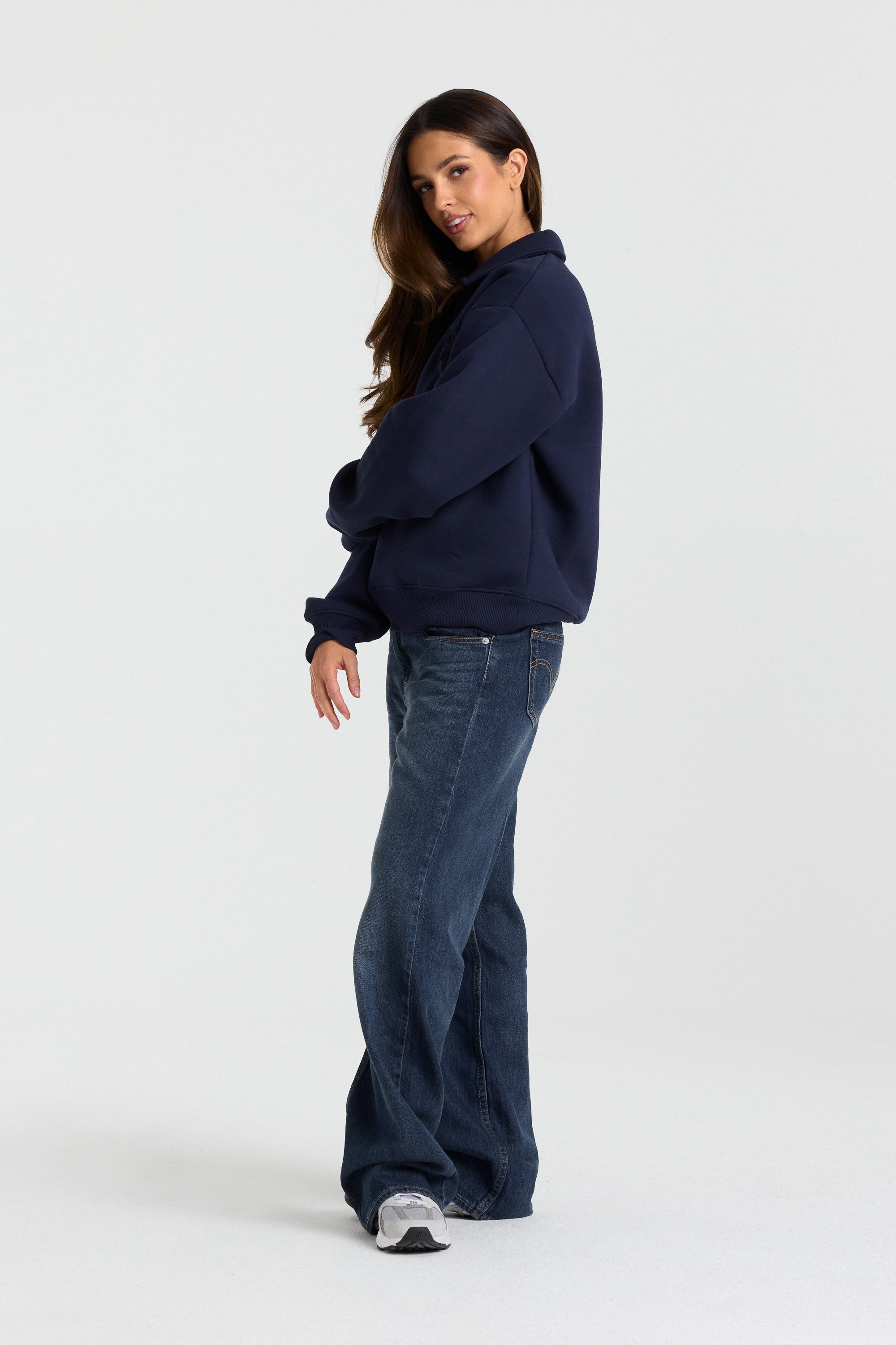 W. Rugby Shirt - Navy